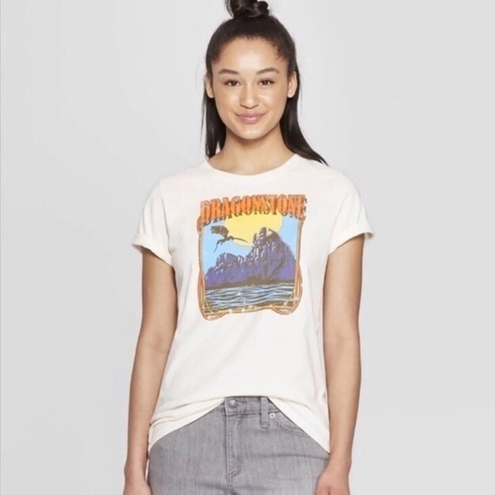 NWOT Cream Ivory Dragonstone Game of Thrones Tee